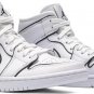 Mens Wmns Air Jordan 1 Mid SE Iridescent Trim CK6587 100