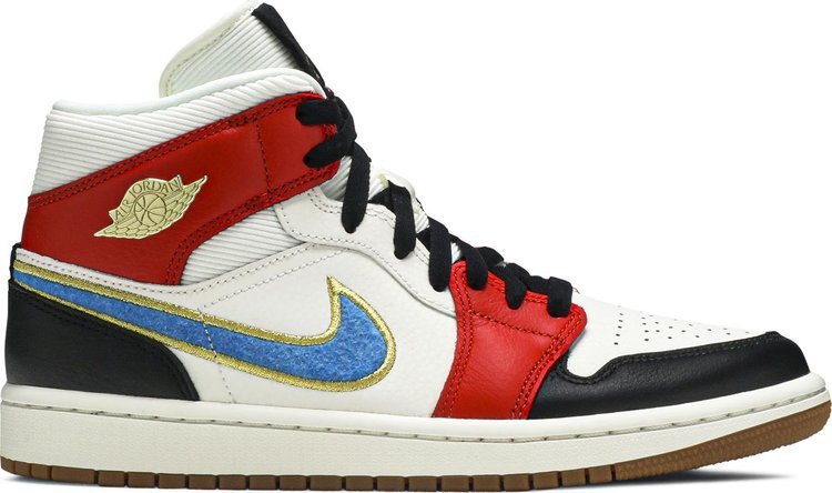 Mens Wmns Air Jordan 1 Mid SE Let(Her)Man DC1426 100