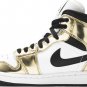 Mens Wmns Air Jordan 1 Mid SE Metallic Gold DC1419 700
