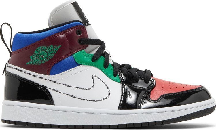 Mens Wmns Air Jordan 1 Mid SE Multi-Color DB5454 001