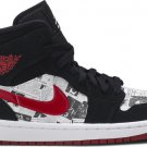 Mens Wmns Air Jordan 1 Mid SE Newspaper Air Times 852542 061