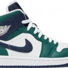 Mens Wmns Air Jordan 1 Mid SE Noble Green DZ5326 300