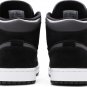Mens Wmns Air Jordan 1 Mid SE Nylon Black Grey 852542 012