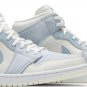 Mens Wmns Air Jordan 1 Mid SE Sail Light Blue DA4666 100