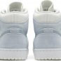 Mens Wmns Air Jordan 1 Mid SE Sail Light Blue DA4666 100