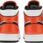 Mens Wmns Air Jordan 1 Mid SE Turf Orange DD6834 802