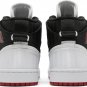Mens Wmns Air Jordan 1 Mid SE Utility White Black Gym Red DD9338 016