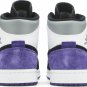 Mens Wmns Air Jordan 1 Mid SE Varsity Purple 852542 105