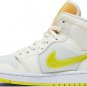 Mens Wmns Air Jordan 1 Mid SE Voltage Yellow DB2822 107