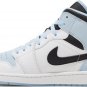 Mens Wmns Air Jordan 1 Mid SE White Ice Blue DV1308 104