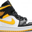 Mens Wmns Air Jordan 1 Mid SE White Laser Orange CV5276 107