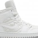 Mens Wmns Air Jordan 1 Mid SE White Quilted DB6078 100