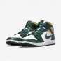 Mens Wmns Air Jordan 1 Mid Seattle Green 554724 371