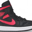 Mens Wmns Air Jordan 1 Mid Siren Red BQ6472 004