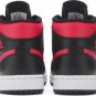 Mens Wmns Air Jordan 1 Mid Siren Red BQ6472 004