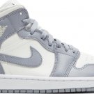 Mens Wmns Air Jordan 1 Mid Stealth BQ6472 115