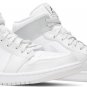 Mens Wmns Air Jordan 1 Mid Swoosh Logo - Grey Camo DC9035 100