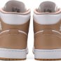 Mens Wmns Air Jordan 1 Mid Tan Gum 554724 271
