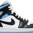 Mens Wmns Air Jordan 1 Mid University Blue BQ6472 102