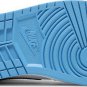 Mens Wmns Air Jordan 1 Mid University Blue BQ6472 102