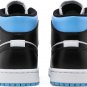 Mens Wmns Air Jordan 1 Mid University Blue BQ6472 102