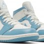 Mens Wmns Air Jordan 1 Mid University Blue BQ6472 141