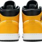 Mens Wmns Air Jordan 1 Mid University Gold 554724 170