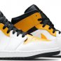 Mens Wmns Air Jordan 1 Mid University Gold 554724 170