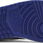 Mens Wmns Air Jordan 1 Mid White Deep Royal Blue 554724 131