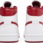 Mens Wmns Air Jordan 1 Mid White Pomegranate BQ6472 161
