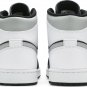 Mens Wmns Air Jordan 1 Mid White Shadow 554724 073