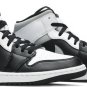 Mens Wmns Air Jordan 1 Mid White Shadow 554724 073
