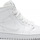 Mens Wmns Air Jordan 1 Mid White Snakeskin BQ6472 110