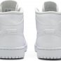 Mens Wmns Air Jordan 1 Mid White Snakeskin BQ6472 110