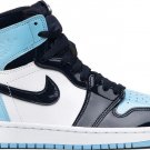 Mens Wmns Air Jordan 1 Retro High OG Blue Chill CD0461 401