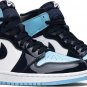 Mens Wmns Air Jordan 1 Retro High OG Blue Chill CD0461 401