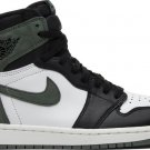 Mens Wmns Air Jordan 1 Retro High OG Clay Green 555088 135