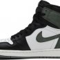 Mens Wmns Air Jordan 1 Retro High OG Clay Green 555088 135