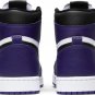 Mens Wmns Air Jordan 1 Retro High OG Court Purple 2.0 555088 500
