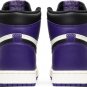 Mens Wmns Air Jordan 1 Retro High OG Court Purple 555088 501