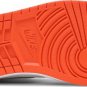Mens Wmns Air Jordan 1 Retro High OG Electro Orange 555088 180