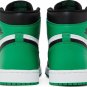 Mens Wmns Air Jordan 1 Retro High OG Lucky Green DZ5485 031