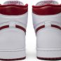 Mens Wmns Air Jordan 1 Retro High OG Metallic Red 555088 103