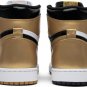 Mens Wmns Air Jordan 1 Retro High OG NRG Gold Top 3 861428 001