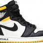 Mens Wmns Air Jordan 1 Retro High OG NRG Not For Resale Yellow 861428 107