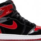 Mens Wmns Air Jordan 1 Retro High OG Patent Bred 555088 063