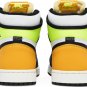 Mens Wmns Air Jordan 1 Retro High OG Volt Gold 555088 118
