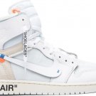 Mens Wmns Air Jordan 1 Retro High OG White 2018 AQ0818 100