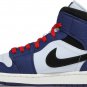 Mens Wmns Air Jordan 1 Retro Mid SE Deep Royal Blue 852542 400