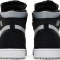 Mens Wmns Air Jordan 1 Zoom CMFT Black Light Smoke Grey CT0978 001